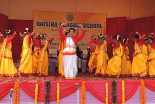 88th Foundation Day Raisina Bengali School- Mandir Marg