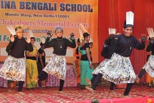 88th Foundation Day Raisina Bengali School- Mandir Marg