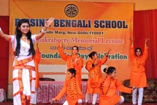 88th Foundation Day Raisina Bengali School- Mandir Marg