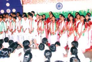 Independence Day - Raisina Bengali School - Mandir Marg, New Delhi
