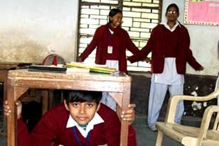 Mock Drill  - Raisina Bengali School - Mandir Marg, New Delhi