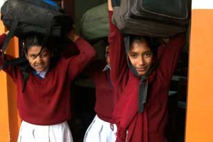 Mock Drill  - Raisina Bengali School - Mandir Marg, New Delhi